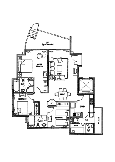 Caribbean at Keppel Bay - Floor Plan