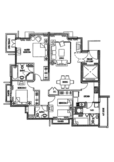 Caribbean at Keppel Bay - Floor Plan