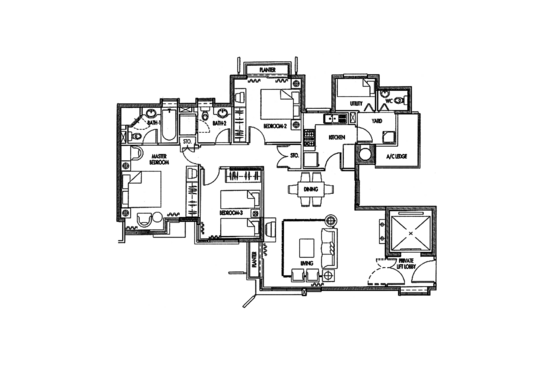 Caribbean at Keppel Bay - Floor Plan