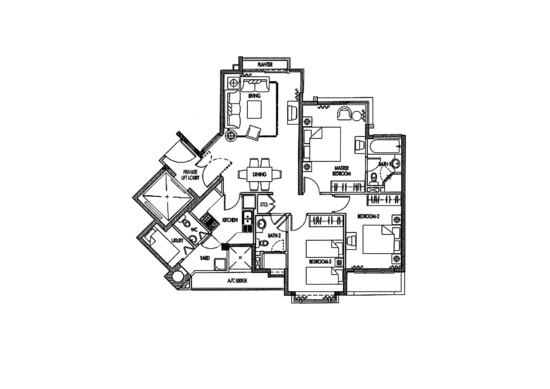 Caribbean at Keppel Bay - Floor Plan