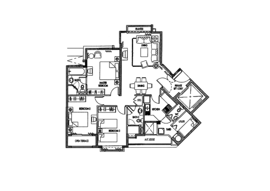 Caribbean at Keppel Bay - Floor Plan