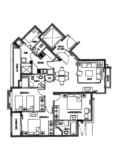 Caribbean at Keppel Bay - Floor Plan