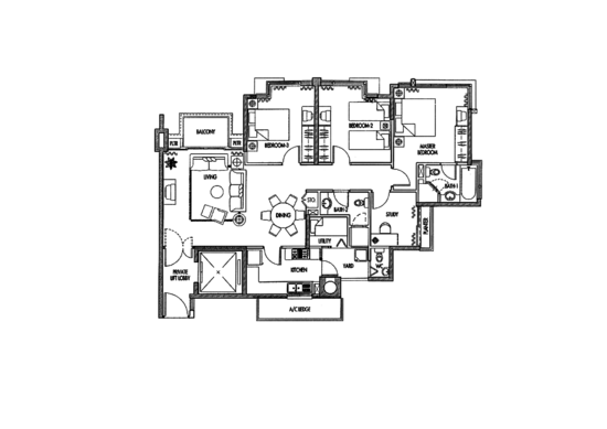 Caribbean at Keppel Bay - Floor Plan