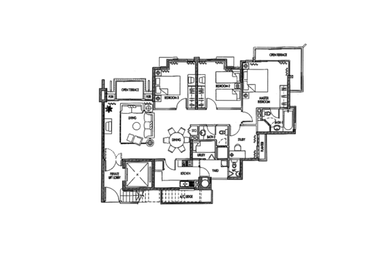 Caribbean at Keppel Bay - Floor Plan