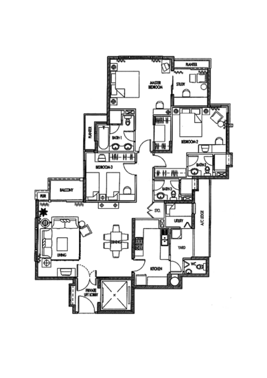 Caribbean at Keppel Bay - Floor Plan