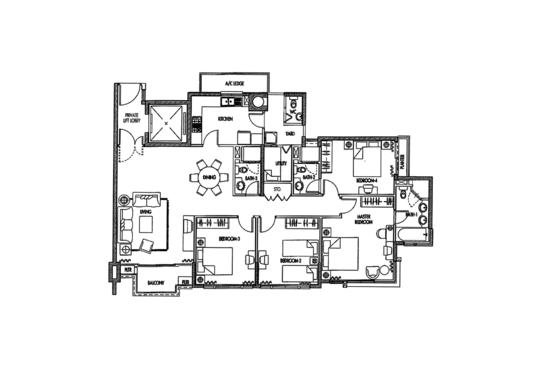 Caribbean at Keppel Bay - Floor Plan