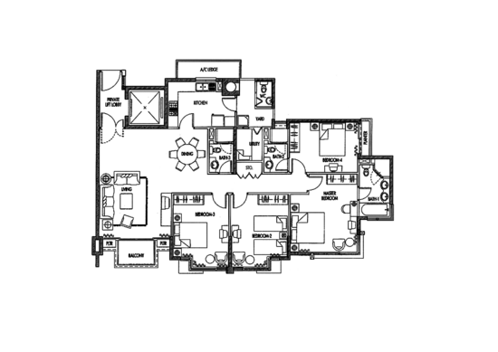 Caribbean at Keppel Bay - Floor Plan