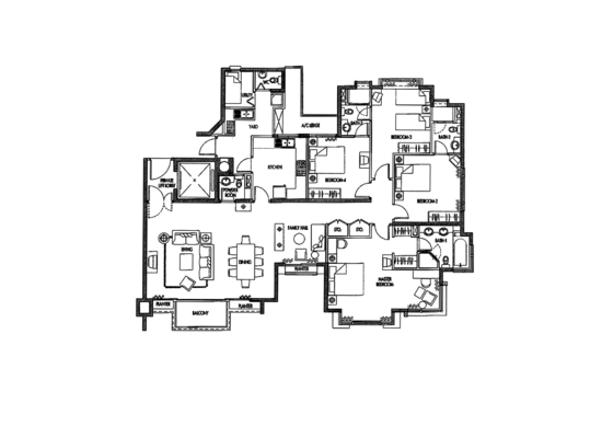Caribbean at Keppel Bay - Floor Plan