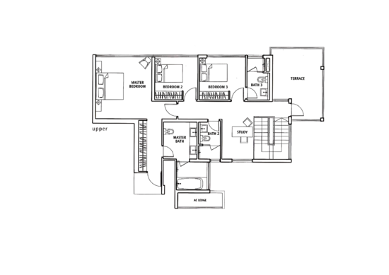 The Sea View - Floor Plan