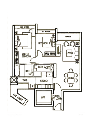 Park Infinia at Wee Nam - Floor Plan