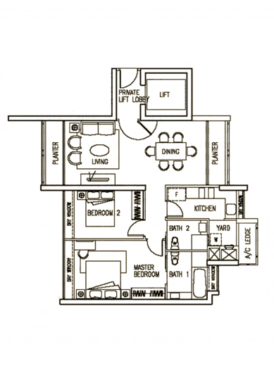 Park Infinia at Wee Nam - Floor Plan