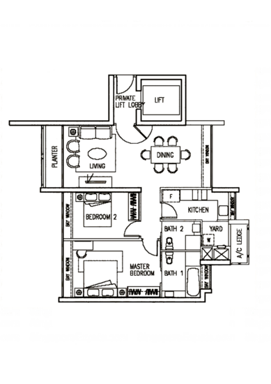 Park Infinia at Wee Nam - Floor Plan