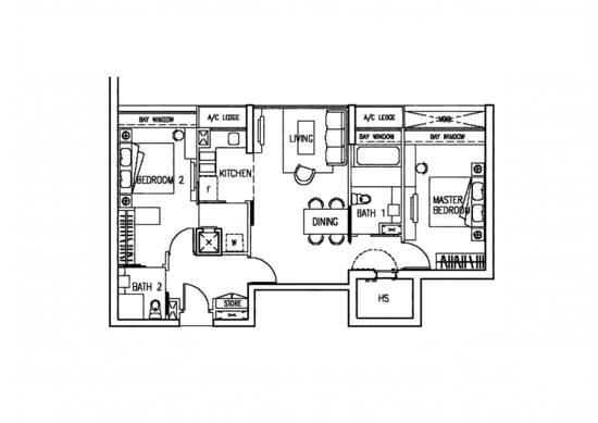 Park Infinia at Wee Nam - Floor Plan
