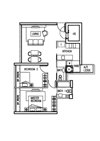 Park Infinia at Wee Nam - Floor Plan