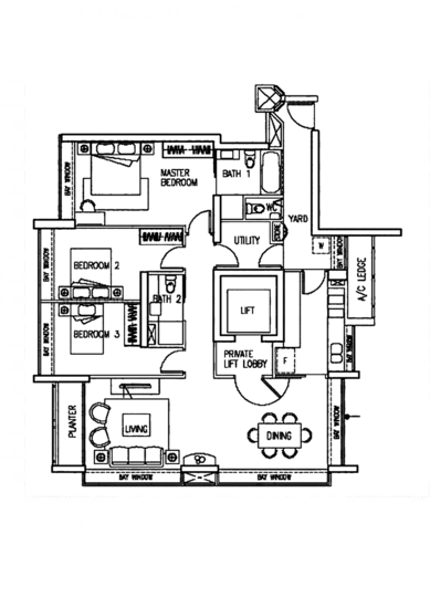 Park Infinia at Wee Nam - Floor Plan