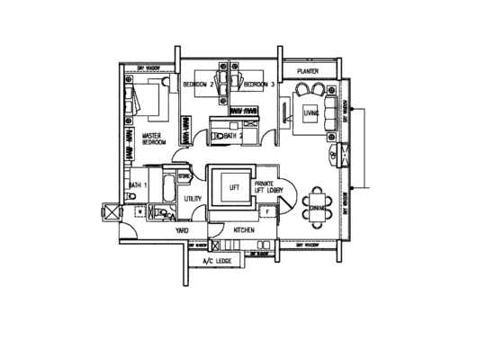 Park Infinia at Wee Nam - Floor Plan