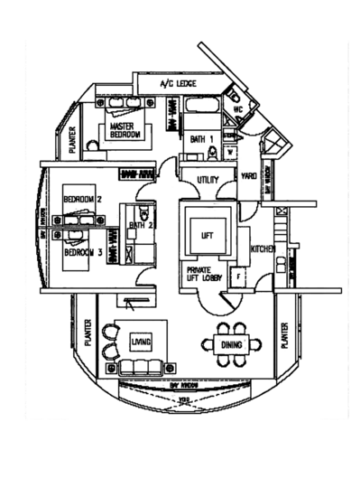 Park Infinia at Wee Nam - Floor Plan