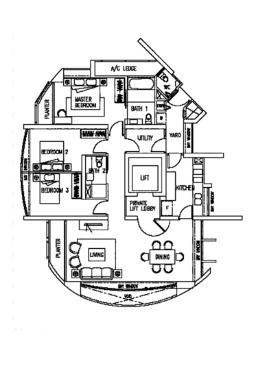 Park Infinia at Wee Nam - Floor Plan