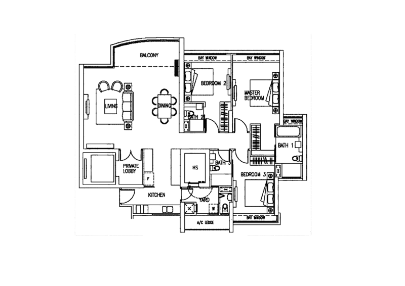 Park Infinia at Wee Nam, 6 Lincoln Road, 3 Bedrooms, 1,583 sqft, Condominium For Rent, by Anthea Yeo 杨丽娇, 500189713 - PropertyGuru.com.sg