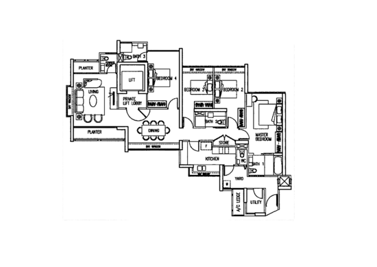 Park Infinia at Wee Nam - Floor Plan
