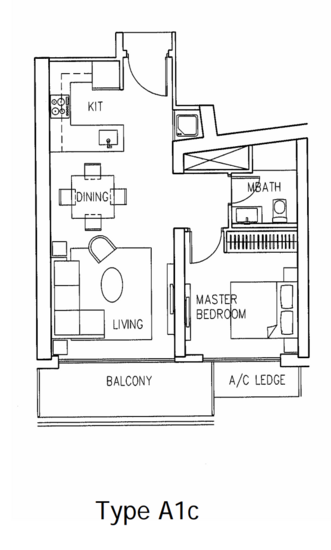 Marina Bay Residences - Floor Plan