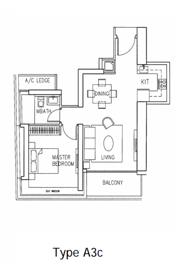 Marina Bay Residences - Floor Plan