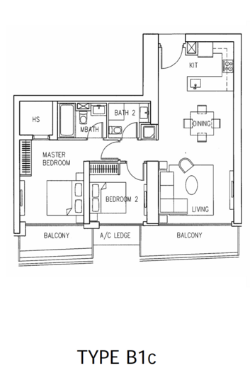 Marina Bay Residences - Floor Plan