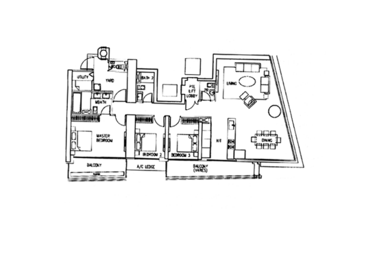 Marina Bay Residences - Floor Plan