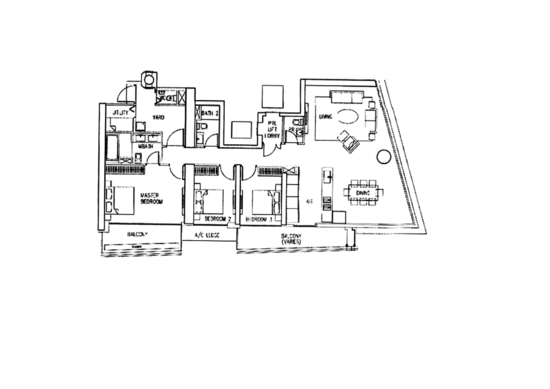 Marina Bay Residences - Floor Plan