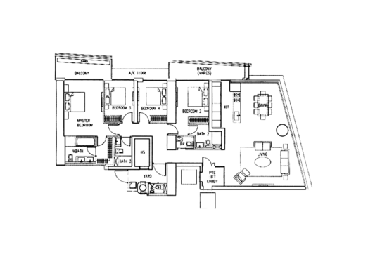 Marina Bay Residences - Floor Plan
