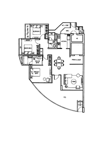 The Oceanfront @ Sentosa Cove - Floor Plan