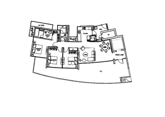 The Oceanfront @ Sentosa Cove - Floor Plan