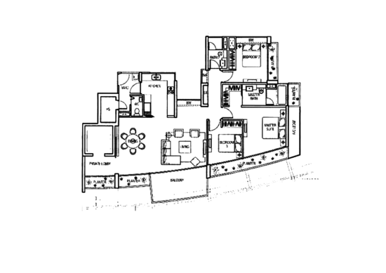 The Oceanfront @ Sentosa Cove - Floor Plan