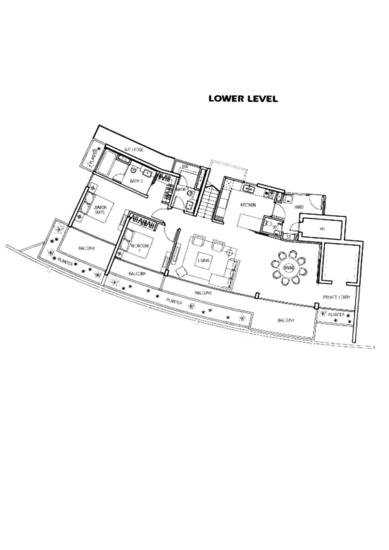 The Oceanfront @ Sentosa Cove - Floor Plan
