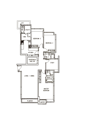 Cairnhill Crest - Floor Plan