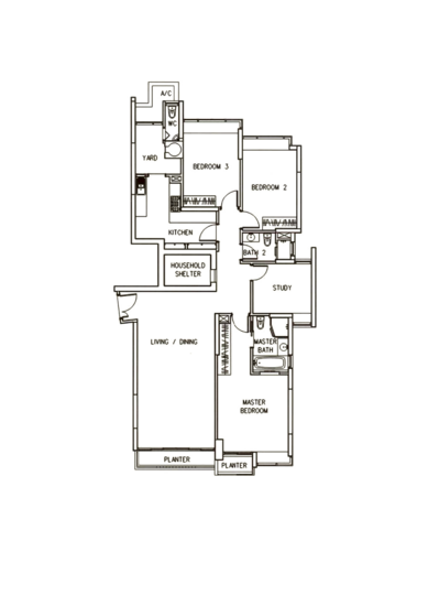 Cairnhill Crest - Floor Plan