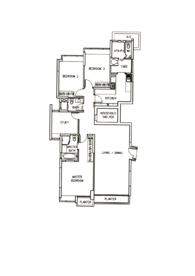 Cairnhill Crest - Floor Plan