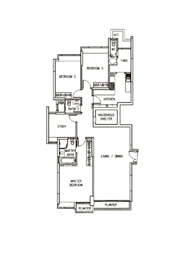 Cairnhill Crest - Floor Plan