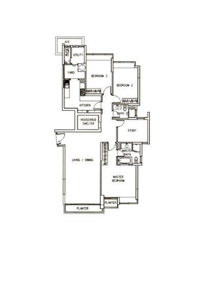 Cairnhill Crest - Floor Plan