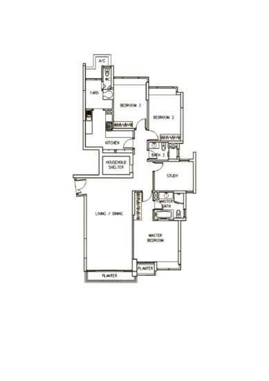 Cairnhill Crest - Floor Plan