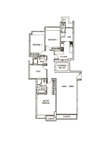 Cairnhill Crest - Floor Plan