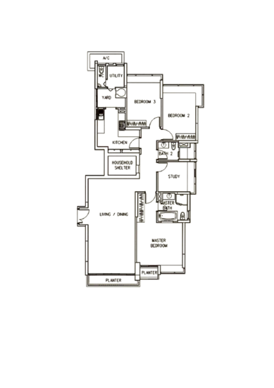 Cairnhill Crest - Floor Plan