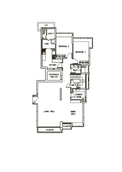 Cairnhill Crest - Floor Plan