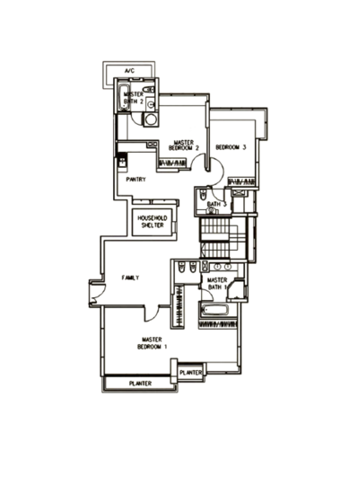Cairnhill Crest - Floor Plan