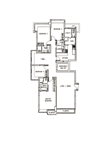 Cairnhill Crest - Floor Plan