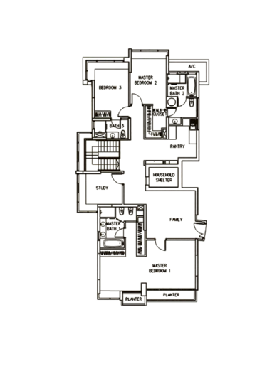 Cairnhill Crest - Floor Plan