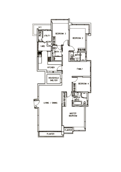 Cairnhill Crest - Floor Plan