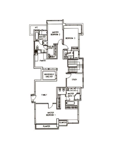 Cairnhill Crest - Floor Plan