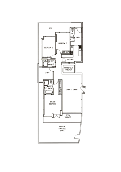 Cairnhill Crest - Floor Plan
