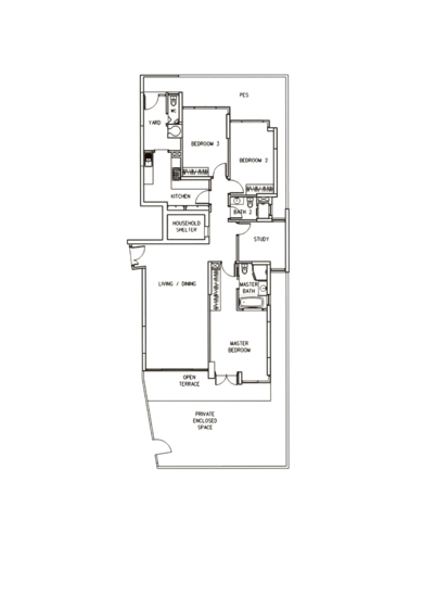 Cairnhill Crest - Floor Plan